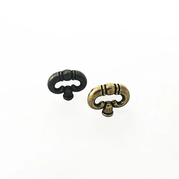 Keyhole ring vintage hardware manila