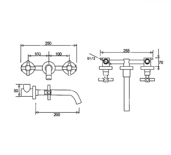 Mill Creek Dual Faucet
