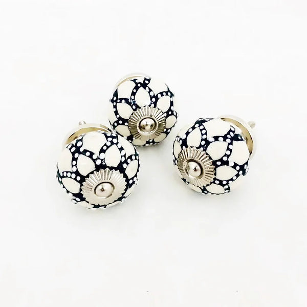Hand Painted Ceramic Knobs