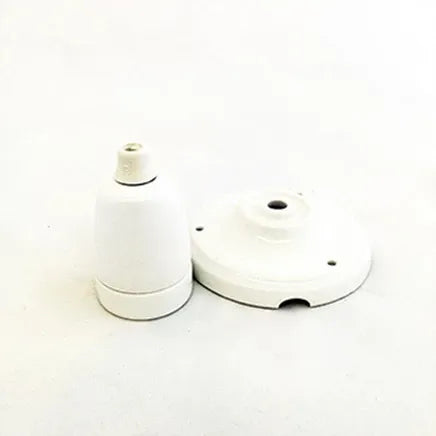 Porcelain Lamp Set