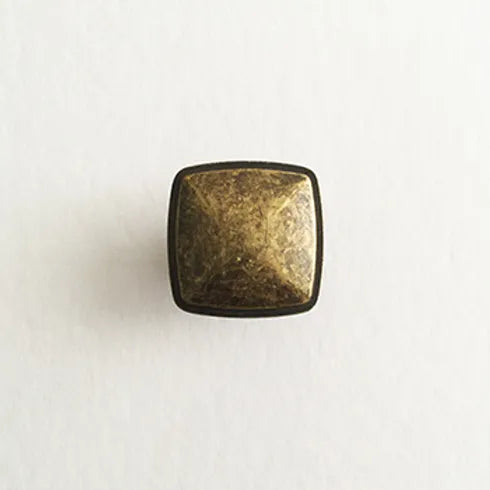 Rhombus Brass / Black Knob