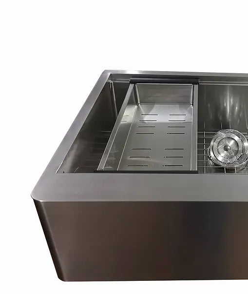Workstation Farmhouse Sink
